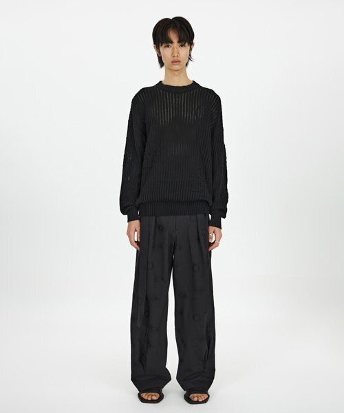 YOUTH(ユース)の「Flower Crew-Neck Knit(ニット/セーター・メンズ・その他・MEDIUM/LARGE)」の5枚目の写真