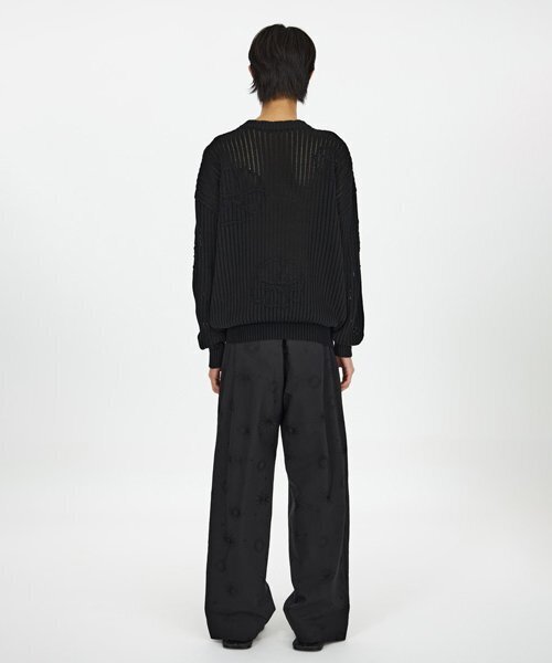YOUTH(ユース)の「Flower Crew-Neck Knit(ニット/セーター・メンズ・その他・MEDIUM/LARGE)」の2枚目の写真