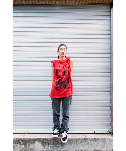 MOSQUITO MURDERERS(モスキートマーダラーズ)の「THE VOICE BIG T-SHIRT -Red(Tシャツ/カットソー・メンズ・その他・OS)」の5枚目の写真