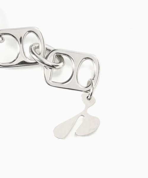 HIDAKA(ヒダカ)の「HIDAKA / ヒダカ PULL TAB BRACELET(ブレスレット・メンズ・シルバー・LARGE/MEDIUM)」の6枚目の写真