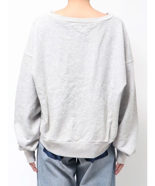 Ungrid（アングリッド）の「Vネックデザインスウェット（スウェット・レディース・イエロー/ライトグレー/ブラック・FREE）」の12枚目の写真