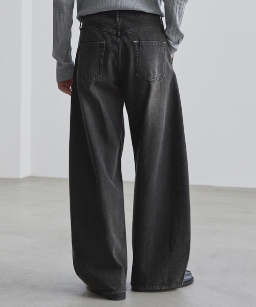 LUENNA（ルエナ）の「【LUENNA】Vintage Curve Denim Pants / ヴィンテージ カーブデニムパンツ（デニムパンツ・メンズ・ブルー/ブラック・L/M/S）」の13枚目の写真