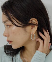 GALLARDAGALANTE | メタルキャッチフープピアス(リング)