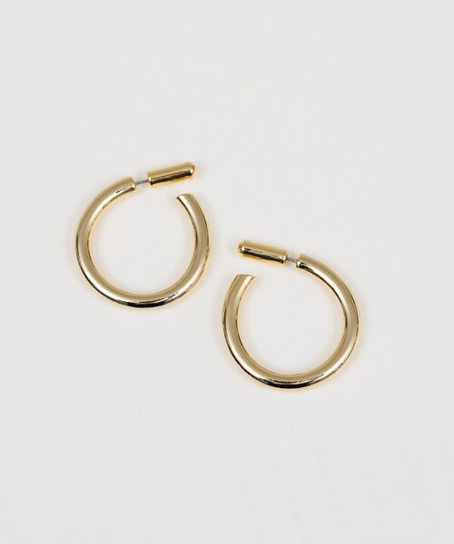 GALLARDAGALANTE（ガリャルダガランテ）の「メタルキャッチフープピアス（リング・レディース・シルバー/ゴールド・FREE）」の4枚目の写真