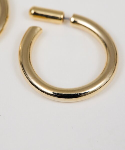 GALLARDAGALANTE（ガリャルダガランテ）の「メタルキャッチフープピアス（リング・レディース・シルバー/ゴールド・FREE）」の5枚目の写真