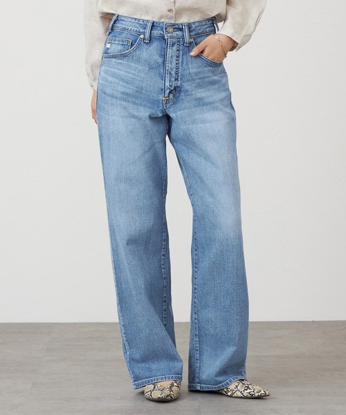 【美品】LOEWE22ss ストレートデニム SOMETHING ELSA NOUVEAU LOOSE STRAIGHT/ルーズストレートデニムパンツ