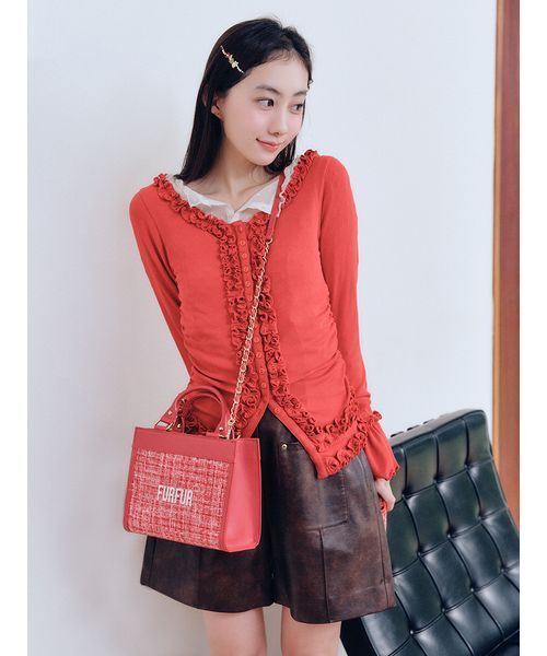 FURFUR（ファーファー）の「フラワーモチーフヘアピンセット（その他ヘアアクセサリー・レディース・マルチ/ゴールド・F）」の7枚目の写真