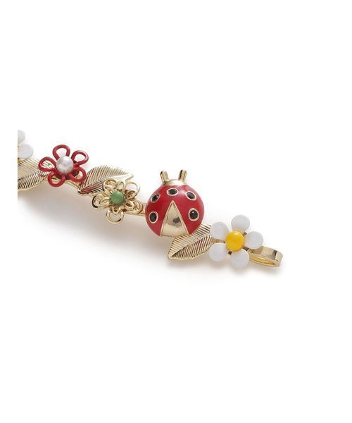 FURFUR（ファーファー）の「フラワーモチーフヘアピンセット（その他ヘアアクセサリー・レディース・マルチ/ゴールド・F）」の14枚目の写真