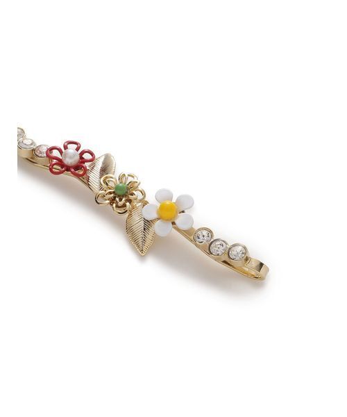 FURFUR（ファーファー）の「フラワーモチーフヘアピンセット（その他ヘアアクセサリー・レディース・マルチ/ゴールド・F）」の15枚目の写真