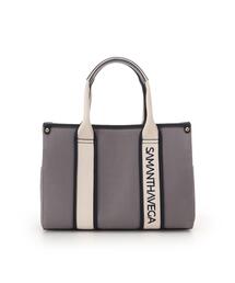 SAMANTHAVEGA | 新色ロゴテープキャンバスハンドバッグ(小)(ハンドバッグ)