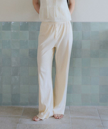 HOWUS（ホワス）の「[HOWUS x INA] HAILEY COTTON PANTS (VANILLA)（その他パンツ）」
