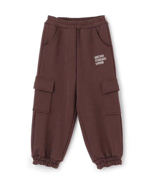 b・ROOM(ビールーム)の「【速乾裏毛】サイドポケットスウェットパンツ(その他パンツ・キッズ・ブルー系その他2/ダークブラウン/ホワイト系その他・100cm/110cm/120cm/130cm/140cm/150cm)」の4枚目の写真