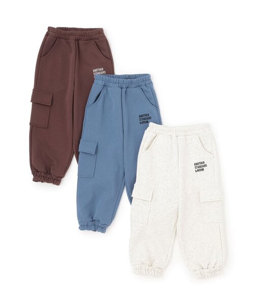 b・ROOM(ビールーム)の「【速乾裏毛】サイドポケットスウェットパンツ(その他パンツ・キッズ・ブルー系その他2/ダークブラウン/ホワイト系その他・100cm/110cm/120cm/130cm/140cm/150cm)」の16枚目の写真
