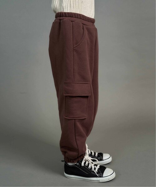 b・ROOM(ビールーム)の「【速乾裏毛】サイドポケットスウェットパンツ(その他パンツ・キッズ・ブルー系その他2/ダークブラウン/ホワイト系その他・100cm/110cm/120cm/130cm/140cm/150cm)」の18枚目の写真