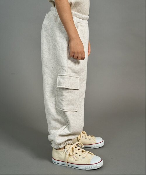 b・ROOM(ビールーム)の「【速乾裏毛】サイドポケットスウェットパンツ(その他パンツ・キッズ・ブルー系その他2/ダークブラウン/ホワイト系その他・100cm/110cm/120cm/130cm/140cm/150cm)」の22枚目の写真
