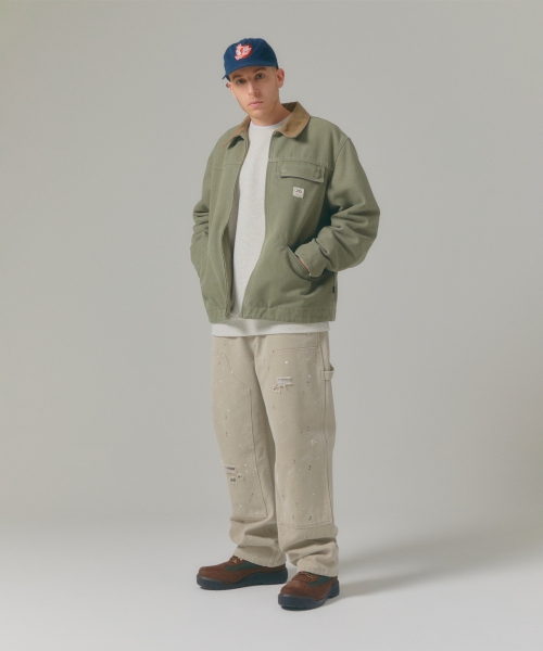 LMCの「WASHED DOUBLE KNEE WORK PANTS beige(その他パンツ・レディース・その他・S/M/L)」の2枚目の写真