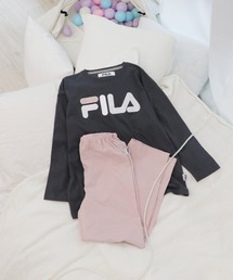 RUGGEDWORKS（ラゲッドワークス）の「【WEB限定！】《FILA》 お肌にやさしい綿100% フィラ キッズ 長袖 ルームウェア パジャマ（ルームウェア/パジャマ）」