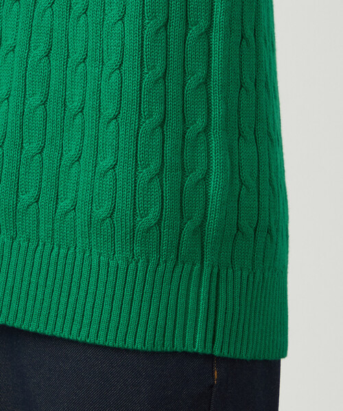COMME CA ISM(コムサイズム)の「ケーブル柄 カーディガン(カーディガン/ボレロ・メンズ・ネイビー/グリーン/オフホワイト・LARGE/MEDIUM)」の18枚目の写真