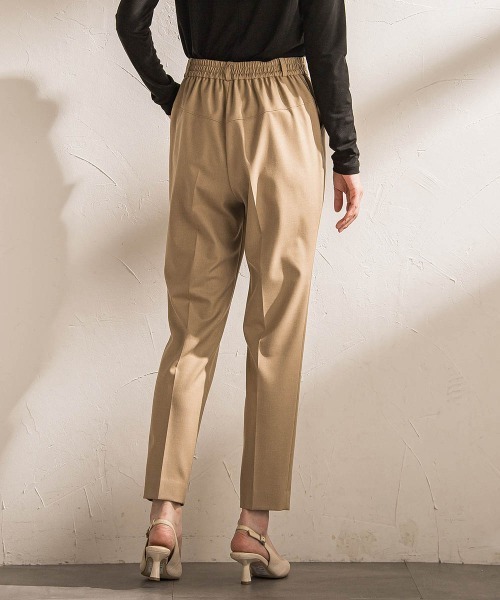 LAUTREAMONT（ロートレアモン）の「【WEB限定】美シルエット裏起毛ストレッチパンツ≪13号あり/毛玉防止≫（その他パンツ・レディース・ブラック/キャメル/ボルドー/チャコールグレー・7号/9号/11号）」の7枚目の写真