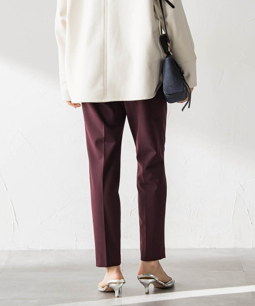 LAUTREAMONT（ロートレアモン）の「【WEB限定】美シルエット裏起毛ストレッチパンツ≪13号あり/毛玉防止≫（その他パンツ・レディース・ブラック/キャメル/ボルドー/チャコールグレー・7号/9号/11号）」の13枚目の写真