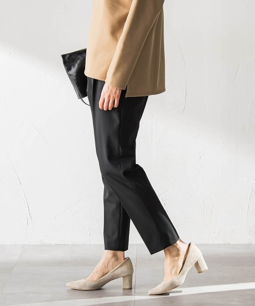 LAUTREAMONT（ロートレアモン）の「【WEB限定】美シルエット裏起毛ストレッチパンツ≪13号あり/毛玉防止≫（その他パンツ・レディース・ブラック/キャメル/ボルドー/チャコールグレー・7号/9号/11号）」の20枚目の写真