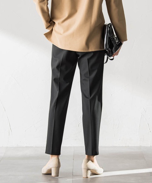 LAUTREAMONT（ロートレアモン）の「【WEB限定】美シルエット裏起毛ストレッチパンツ≪13号あり/毛玉防止≫（その他パンツ・レディース・ブラック/キャメル/ボルドー/チャコールグレー・7号/9号/11号）」の21枚目の写真