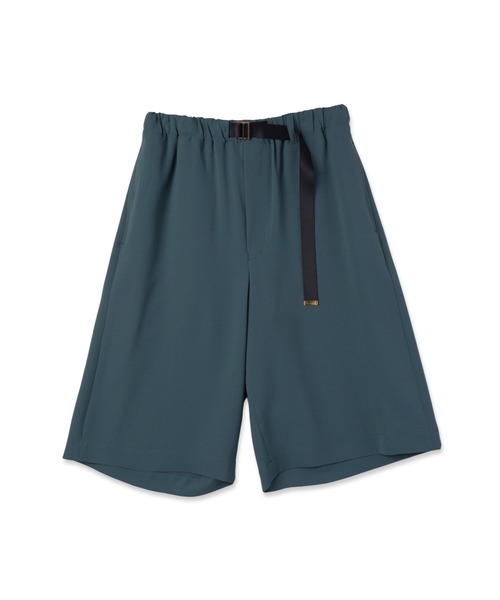 CULLNI(クルニ)の「Relax Dry Stretch Half Pant with Adjustable Belt(その他パンツ・メンズ・アッシュブラウン/チャコール/ブルーグリーン/ブラック・2/1/0)」の7枚目の写真