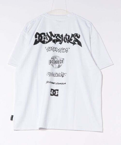 DC（ディーシー）の「DC/ディーシー 半袖 Tシャツ バックプリント ラッシュガード UVカット 吸水速乾 ストレッチ 接触冷感 水陸両用 DST262024（Tシャツ/カットソー・メンズ・ブラック/ホワイト・XL/L/M）」の12枚目の写真