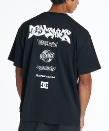 DC/ディーシー 半袖 Tシャツ バックプリント ラッシュガード UVカット 吸水速乾 ストレッチ 接触冷感 水陸両用 DST262024