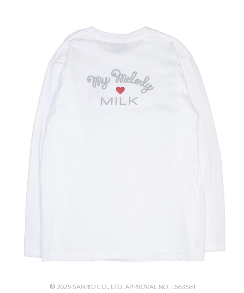 MILK（ミルク）の「マイメロ L.S. Tシャツ（Tシャツ/カットソー・レディース・A/B・S/L）」の3枚目の写真