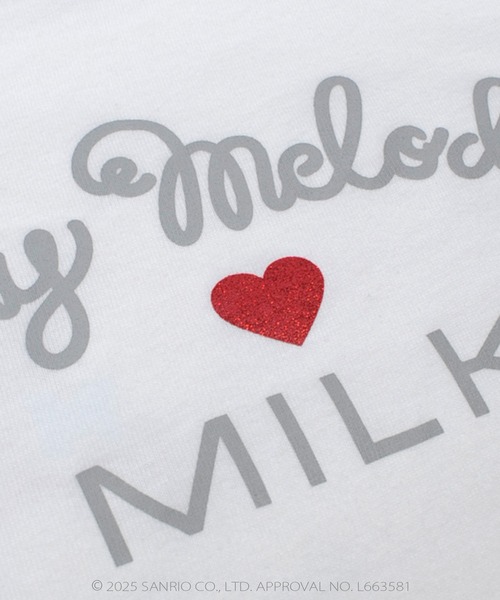 MILK（ミルク）の「マイメロ L.S. Tシャツ（Tシャツ/カットソー・レディース・A/B・S/L）」の9枚目の写真