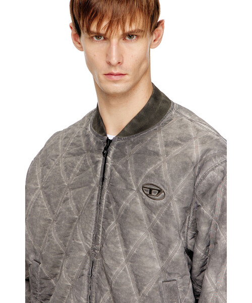 DIESEL（ディーゼル）の「メンズ ブルゾン J-TYPE-TREAT（ブルゾン・メンズ・グレー・46/48/50/44）」の5枚目の写真