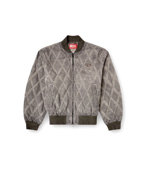 DIESEL（ディーゼル）の「メンズ ブルゾン J-TYPE-TREAT（ブルゾン・メンズ・グレー・46/48/50/44）」の4枚目の写真