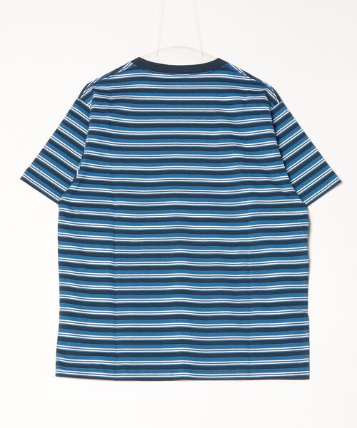 HELLY HANSEN（ヘリーハンセン）の「【HELLY HANSEN】S/S Multi Border Tee（Tシャツ/カットソー・メンズ・ブルー/イエロー・LARGE/MEDIUM/X-LARGE）」の5枚目の写真