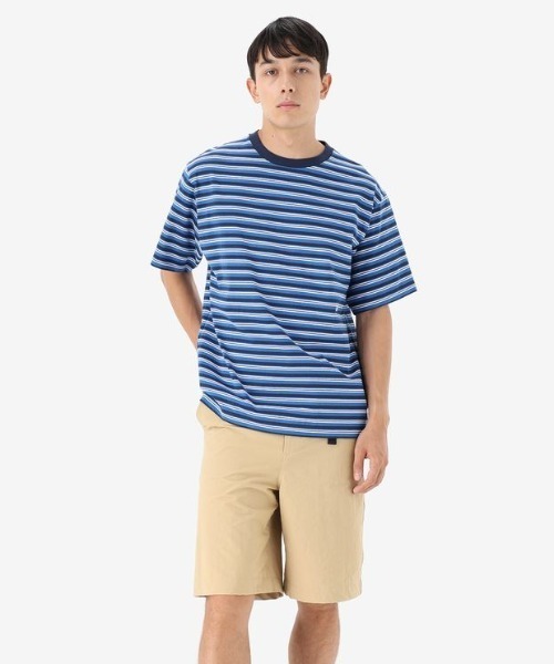 HELLY HANSEN（ヘリーハンセン）の「【HELLY HANSEN】S/S Multi Border Tee（Tシャツ/カットソー・メンズ・ブルー/イエロー・LARGE/MEDIUM/X-LARGE）」の10枚目の写真