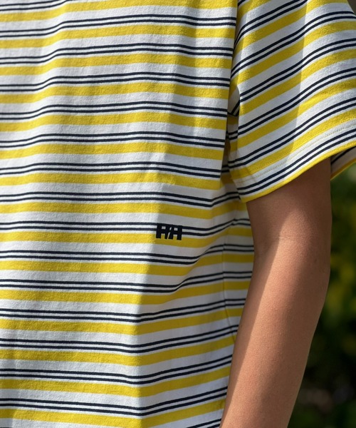 HELLY HANSEN（ヘリーハンセン）の「【HELLY HANSEN】S/S Multi Border Tee（Tシャツ/カットソー・メンズ・ブルー/イエロー・LARGE/MEDIUM/X-LARGE）」の7枚目の写真
