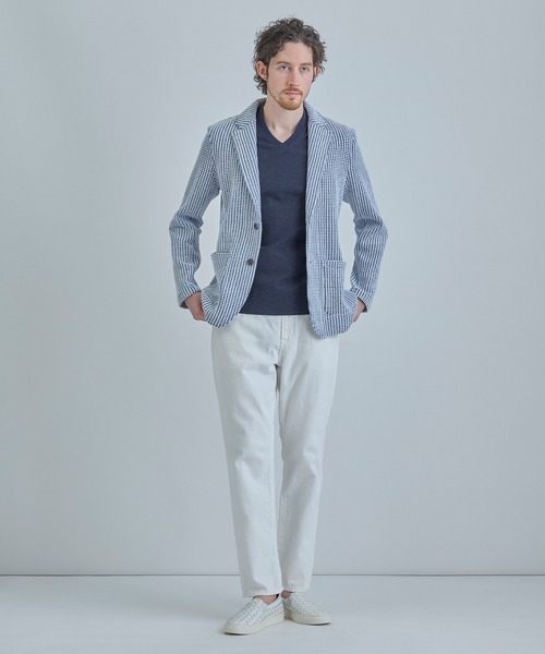 MEN'S BIGI（メンズビギ）の「【YANUK/ヤヌーク】別注 Resort Jeans（デニムパンツ・メンズ・ホワイト/インディゴブルー/ブラック・04/03/02/01）」の9枚目の写真