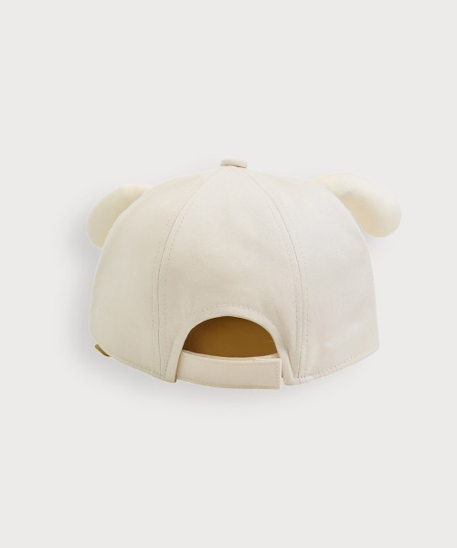 moimoln（モイモルン）の「イヌ耳付きキャップ・帽子（キャップ・キッズ・アイボリー・48cm/52cm/50cm/46cm）」の4枚目の写真