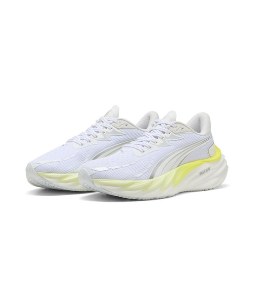 PUMA(プーマ)の「PUMA プーマ ウィメンズ ヴェロシティ ニトロ 4 ランニングシューズ(スニーカー・レディース・グリーン系その他/ホワイト系その他・25.0cm/25.5cm/24.5cm/23.5cm/24.0cm/22.5cm/23.0cm)」の15枚目の写真