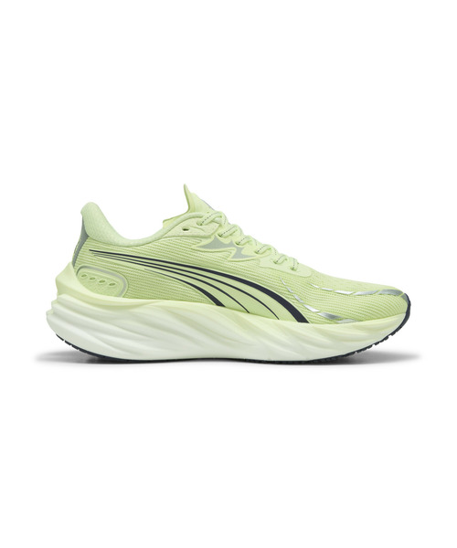 PUMA(プーマ)の「PUMA プーマ ウィメンズ ヴェロシティ ニトロ 4 ランニングシューズ(スニーカー・レディース・グリーン系その他/ホワイト系その他・25.0cm/25.5cm/24.5cm/23.5cm/24.0cm/22.5cm/23.0cm)」の6枚目の写真