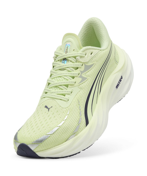 PUMA(プーマ)の「PUMA プーマ ウィメンズ ヴェロシティ ニトロ 4 ランニングシューズ(スニーカー・レディース・グリーン系その他/ホワイト系その他・25.0cm/25.5cm/24.5cm/23.5cm/24.0cm/22.5cm/23.0cm)」の5枚目の写真