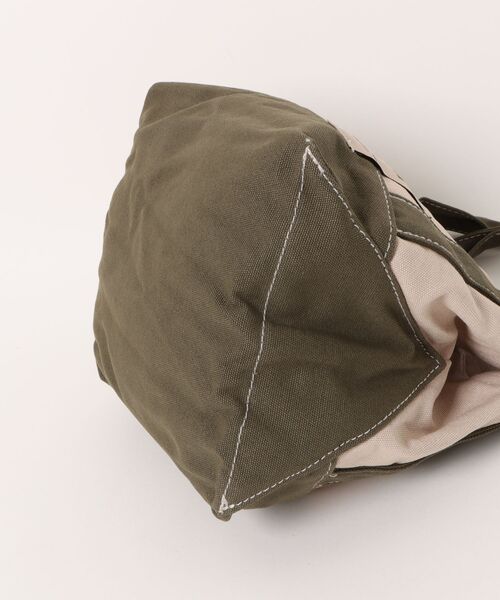 adidas（アディダス）の「adidas/アディダス WOMEN'S MUST HAVES（ウィメンズ マストハブ）キャンバストートバッグ NEB32（トートバッグ・メンズ・ミント/ベージュ・FREE）」の6枚目の写真