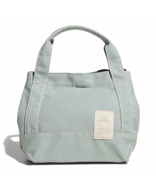adidas（アディダス）の「adidas/アディダス WOMEN'S MUST HAVES（ウィメンズ マストハブ）キャンバストートバッグ NEB32（トートバッグ・メンズ・ミント/ベージュ・FREE）」の2枚目の写真