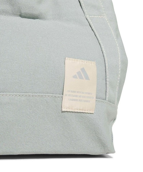 adidas（アディダス）の「adidas/アディダス WOMEN'S MUST HAVES（ウィメンズ マストハブ）キャンバストートバッグ NEB32（トートバッグ・メンズ・ミント/ベージュ・FREE）」の9枚目の写真