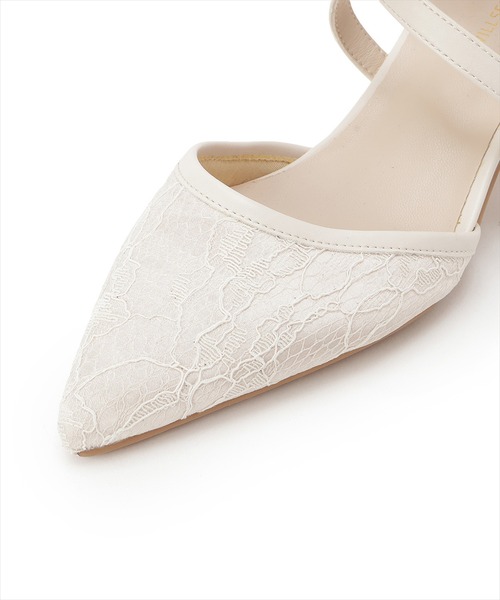 WILLSELECTION(ウィルセレクション)の「バックリボンレースパンプス(パンプス・レディース・ブラック/アイボリー・LARGE/MEDIUM)」の11枚目の写真