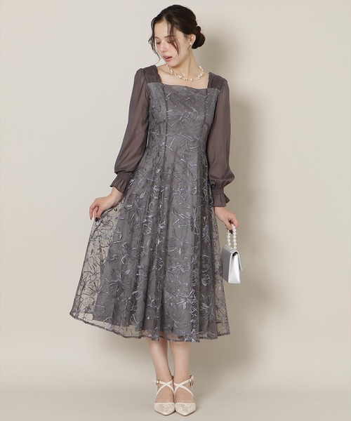 WILLSELECTION(ウィルセレクション)の「バックリボンレースパンプス(パンプス・レディース・ブラック/アイボリー・LARGE/MEDIUM)」の3枚目の写真