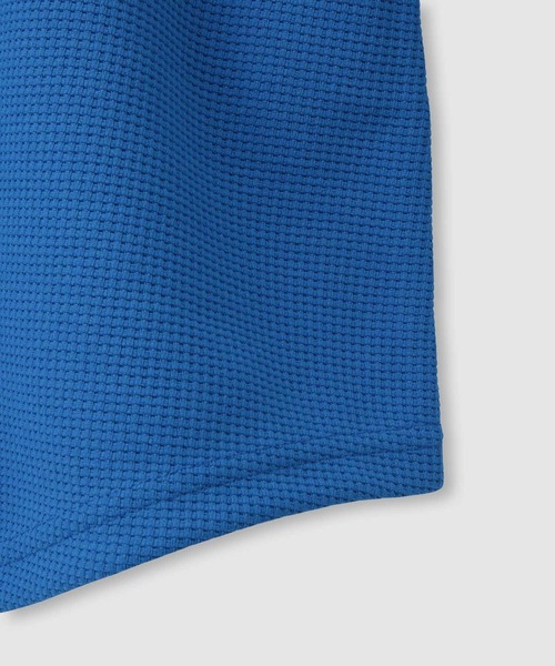 Mac-House(マックハウス)の「milli de l'air ワッフルヘンリーネックプルオーバー(Tシャツ/カットソー・レディース・グレー/ホワイト/ネイビー・M)」の9枚目の写真