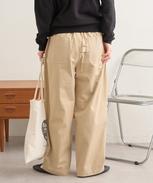 GEVACO（ゲバコ）の「【GEVACO】L字ポケットテーパードパンツ/ユニセックス（その他パンツ・レディース・カーキ/ベージュ・MEDIUM/SMALL/LARGE）」の22枚目の写真