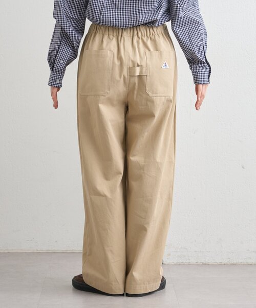 GEVACO（ゲバコ）の「【GEVACO】L字ポケットテーパードパンツ/ユニセックス（その他パンツ・レディース・カーキ/ベージュ・MEDIUM/SMALL/LARGE）」の8枚目の写真