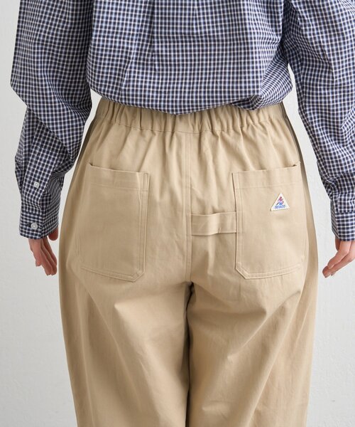 GEVACO（ゲバコ）の「【GEVACO】L字ポケットテーパードパンツ/ユニセックス（その他パンツ・レディース・カーキ/ベージュ・MEDIUM/SMALL/LARGE）」の7枚目の写真